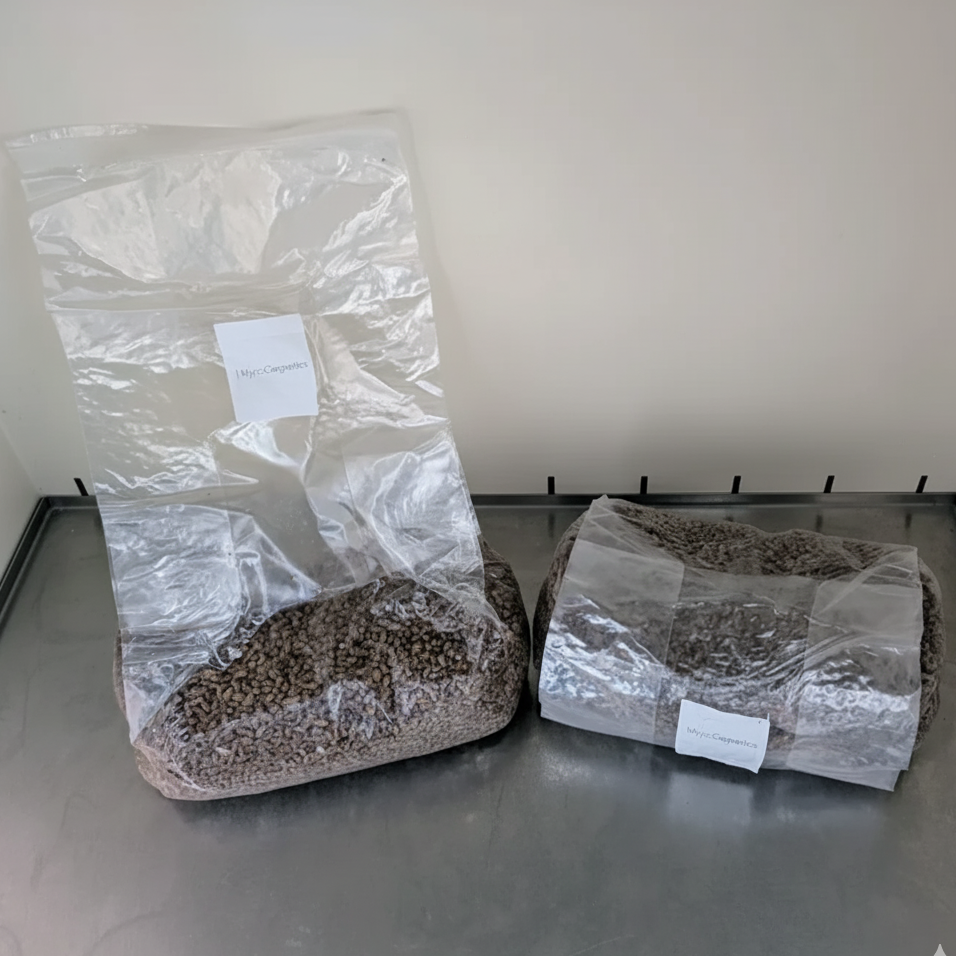 Pilzbrut-Substrat - 2 Liter im Mikrofilterbeutel