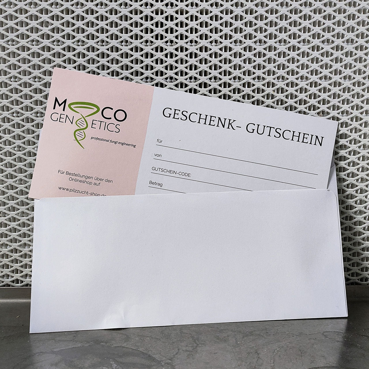 Gutschein - MycoGenetics Pilz-Shop